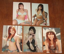 Five 2007 Platinum Japanese Model Cards D