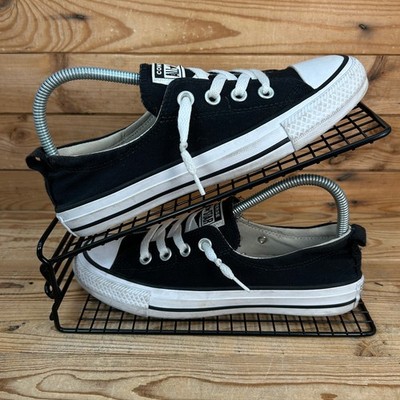 Converse Turnschuhe Damen Größe UK 5 All Star Shoreline schwarz Slipper Sommerschuhe