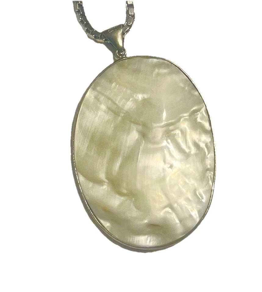 Perlmut/Abalone Anhänger mit Kette - Bild 2 von 4