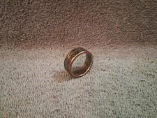 2004 Kennedy Half Dollars size 12  coin ring handmade mixed metals A 