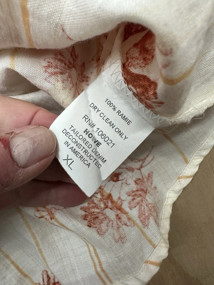 Camisa Groovy Retro Para Hombres Años 70 Con Botones HOWE Era Disco Amarillo Naranja Rayas XL Foto 4 de 4