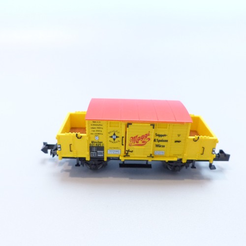 Minitrix N Güterwagen 601825 Maggi RH1808 o. | Condition: Gebraucht