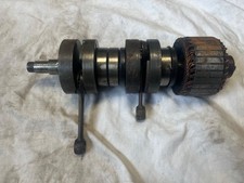 1978 Suzuki GT185 Crankshaft complete for rebuild resto project good rods & ends