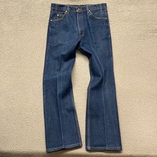 Vtg Levis 517 Orange Tab Jeans Mens 36x33 Fits 35x33 Boot Denim Made In USA 98