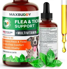 Flea & Tick Prevention Support - Oral Flea Natural Control & Treatment for Do...