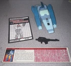 G1 Transformers - Blurr - '86 Vintage Hasbro COMPLETE With BOOKLET & Stat Card