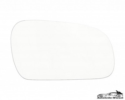 Spiegelglas Konvex Rechts für VW FOX 5Z1 5Z3 5Z4 05-11