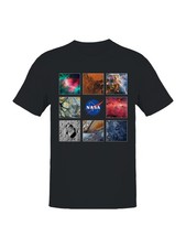 Officially Licensed Nasa Space Exploration Montage Men's T-shirt