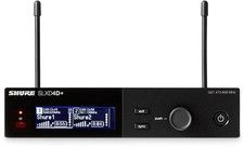 Shure SLXD4D -G57 Wireless Microphone Receiver, Dual For SLXD Wireless Systems