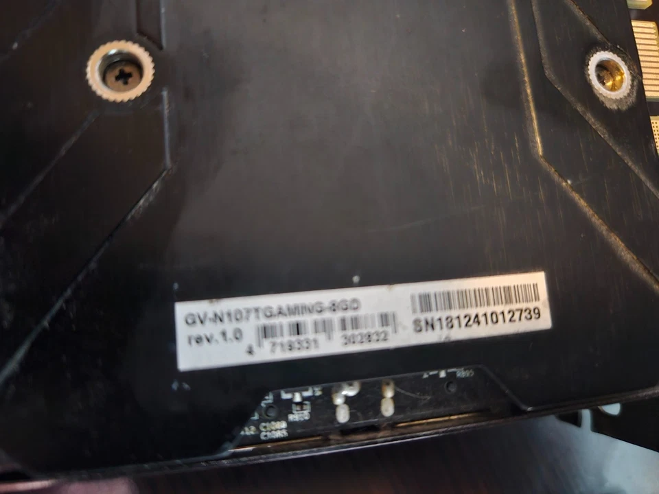 GIGABYTE NVIDIA GeForce GTX 1070 Ti Gaming OC 8GB GDDR5 Video Graphics Card GPU - Image 3 of 4