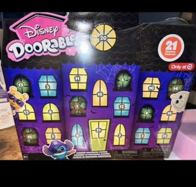Disney Doorables Haunted Halloween Figures Countdown Calendar - 21 Surprises NIB