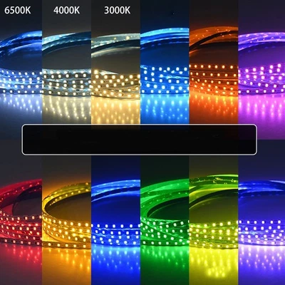 5/10m S Form LED Streifen Licht 2835 frei biegend 12V Band Buchstabe Schild Hint - Bild 1 von 4
