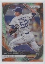 2020 Panini Prizm Mega Box Cosmic Haze Prizm Andres Munoz #62 Rookie RC 0o6v