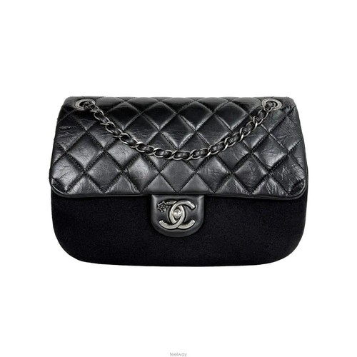 CHANEL Felt Edelweiss Flap Bag 21 2IDZC0YN 156221416 [P]