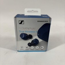 New Sennheiser MOMENTUM True Wireless Adaptive Active Noise Cancel. Black MTW4