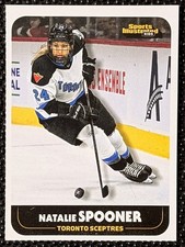 NATALIE SPOONER 2024 hockey card TEAM CANADA Sports Illustrated 4 Kids SCEPTERS