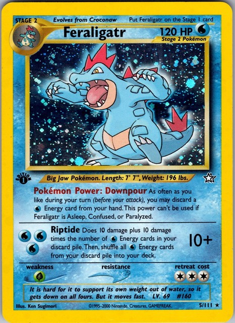Feraligatr #5 (Neo Genesis (2000))
