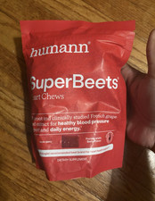 humann SuperBeets Heart Chews Pomegranate Berry Flavor Non-GMO Chewable