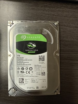 Seagate BarraCuda 1000GB Internal 3.5'' (ST1000DM010) HDD