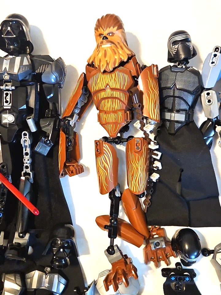 LEGO Star Wars сборная фигурка лот 3 + фунтов почти полный детали и фигурки - Изображение 4 из 4