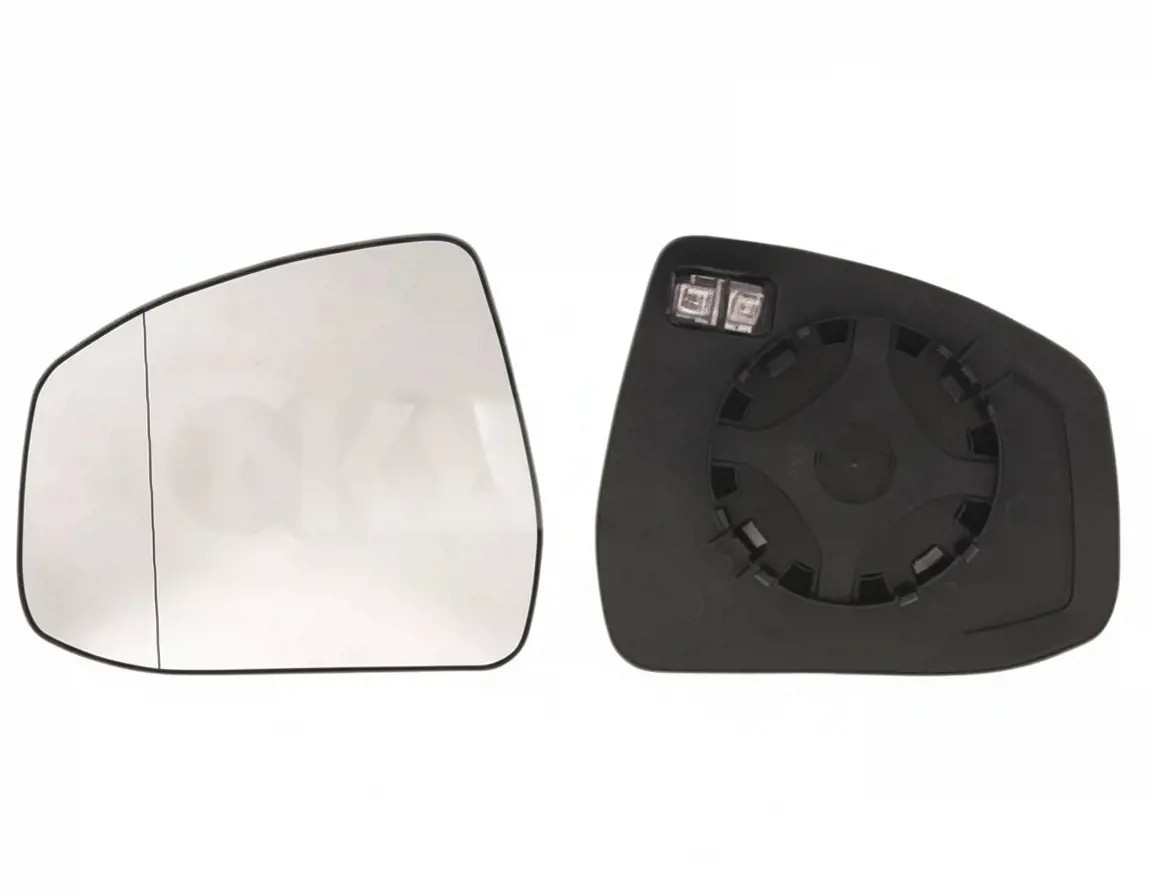 Mirror insert glass Left Heatable 6471376 ALKAR for FORD MONDEO IV Turnier