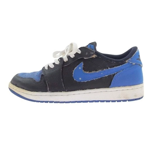 Nike Sneakers CJ7891-200 SB Air Jordan 1 Low Desert Ore Royal Blue Used LIFE-0
