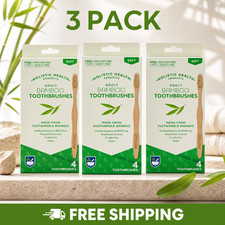 Rite Aid Adult Bamboo Toothbrushes   3 Boxes 12 Toothbrushes Total 