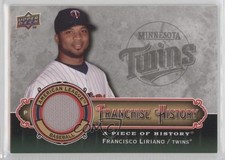 2009 Upper Deck A Piece of History Franchise Jersey Francisco Liriano 0a4r