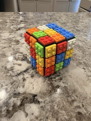 Lego Rubik's Cube Game Puzzle Toy Brick Building Block - Pre-Owned