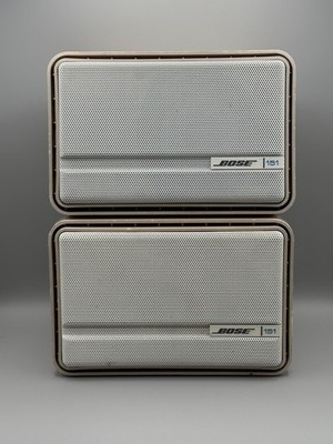 Bose 151 Environmental Speakers Pair White Indoor Outdoor Weatherproof Tested