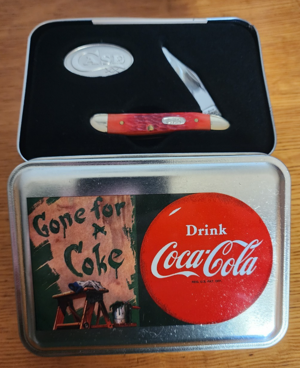 Case XX 6120 Peanut In Coca Cola Collectors Tin 2002 | eBay