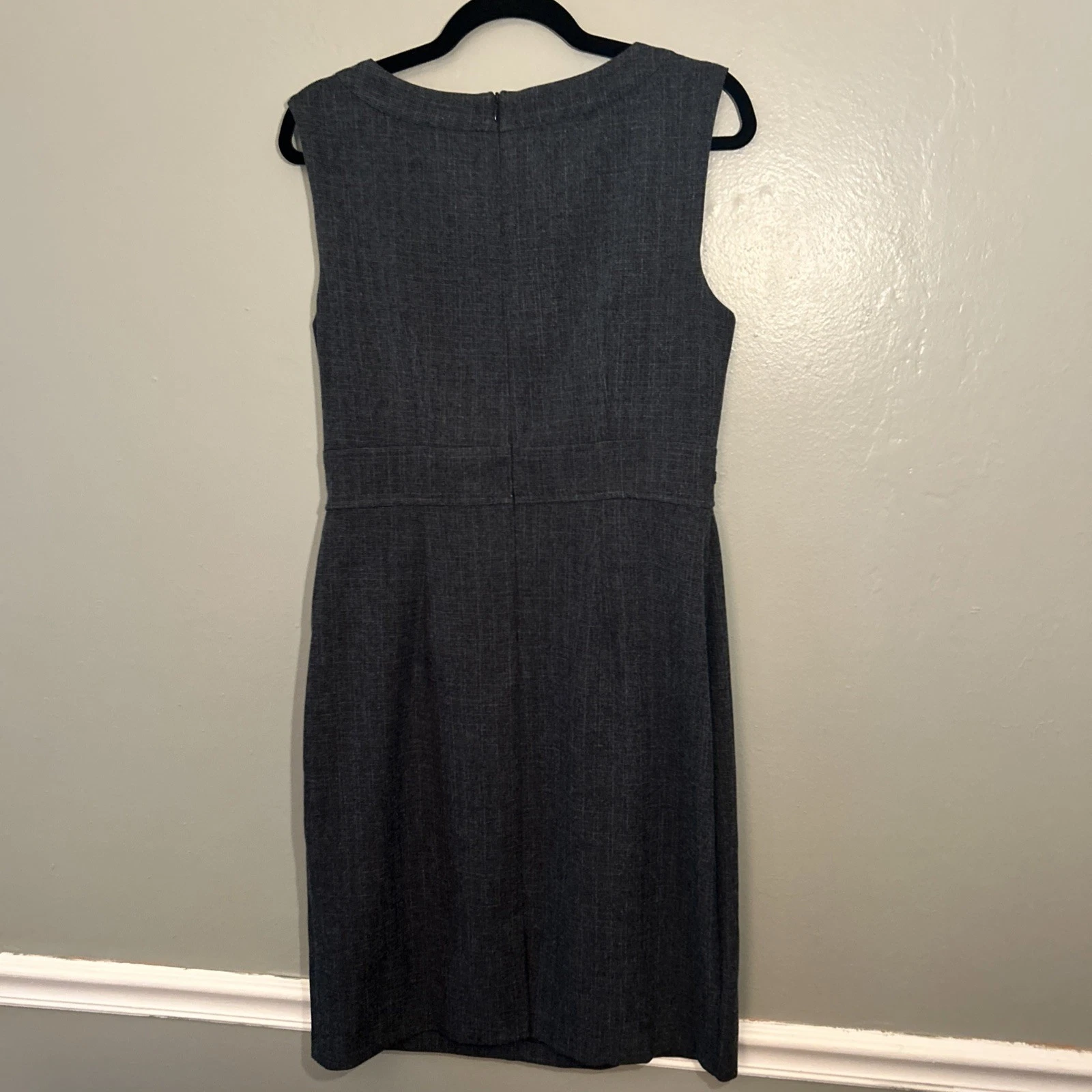 VETEMENTS Connected Apparel abito tubino blu senza maniche elasticizzato dec vita tg 10