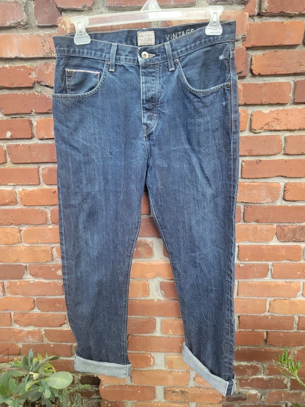 Vintage Jcrew Selvedge Jeans Made in Canada