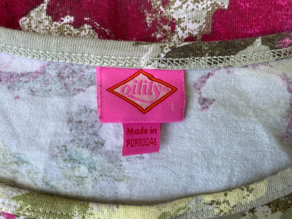 Маслянистый длинным рукавом женская футболка L большой Junior - Изображение 3 из 4