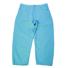 Levi's Made Crafted Barrel Crop Women  s Jeans Blue Mist Sz 32 Organic Cotton NWT