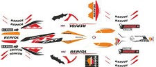 Set completo decalcomanie/adesivi Montesa 4RT Trials Bike 2025 style Works Repsol