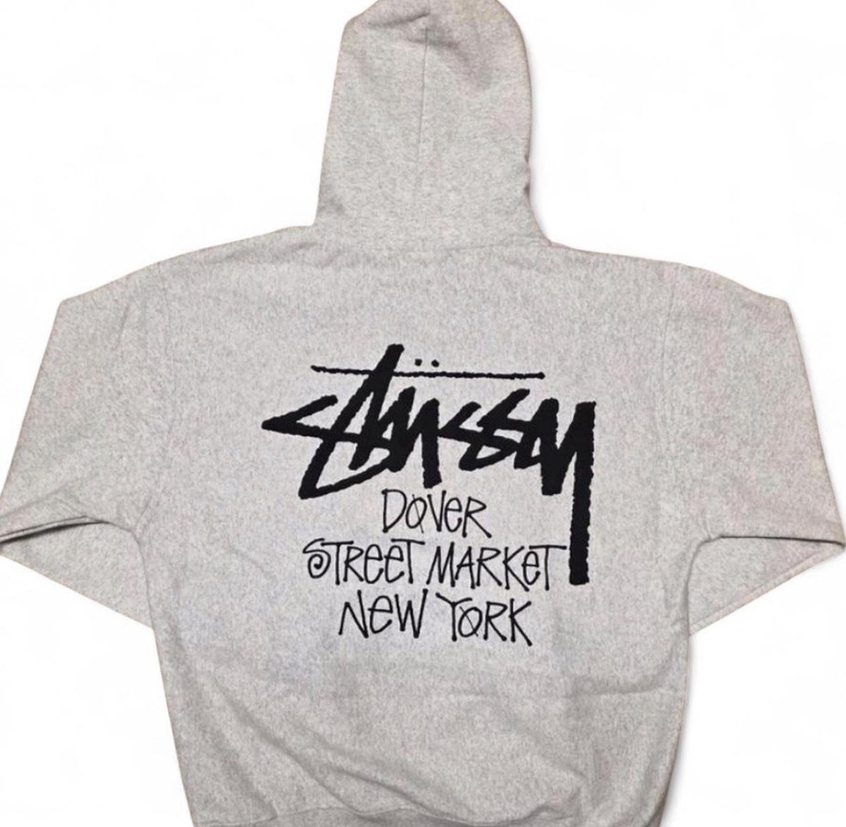 Stussy x DSM New York Pullover hoodie ASH HEATHER Size XL