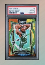 2024-25 Panini Select - Concourse Jaylen Brown #29 Tie-Dye Prizm /25 PSA 10 💎