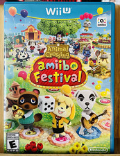 Nintendo Animal Crossing: Amiibo Festival Wii U NTSC-U/C 2015 E Case Disc