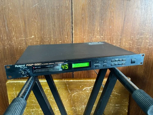 Roland RSP-550 Stereo Signal Processor New internal battery