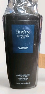 Fine'ry, ''Not Another Blue'' Fine Fragrance Body Wash 14.5oz NEW