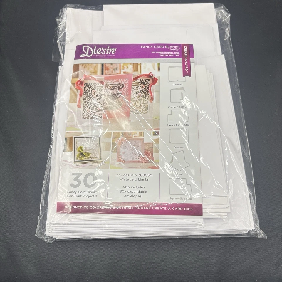 Crafter's Companion Gemini, включая металлические штампы, заготовки для карт, конверты и DVD-диски - Изображение 2 из 4