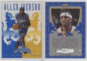 2012-13 Panini Crusade Crusade Blue Allen Iverson #89 HOF