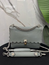 Fendi Pre-Owned Authentic     Crossbody Green 8BT283-A18Q-F10AI