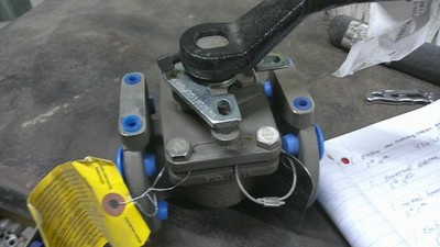 Durco 1'' 150# CF4M Plug Valve #1-G4-11C000T0M1GA New
