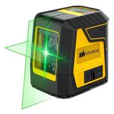 Laser Level，Green Cross Line Laser Lever，w/Self-leveling，Manual，Pulse Mode，Lazer