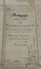 Original 1848 Deed, Philadelphia, Spring Garden, Chester Co., Delaware Co., PA