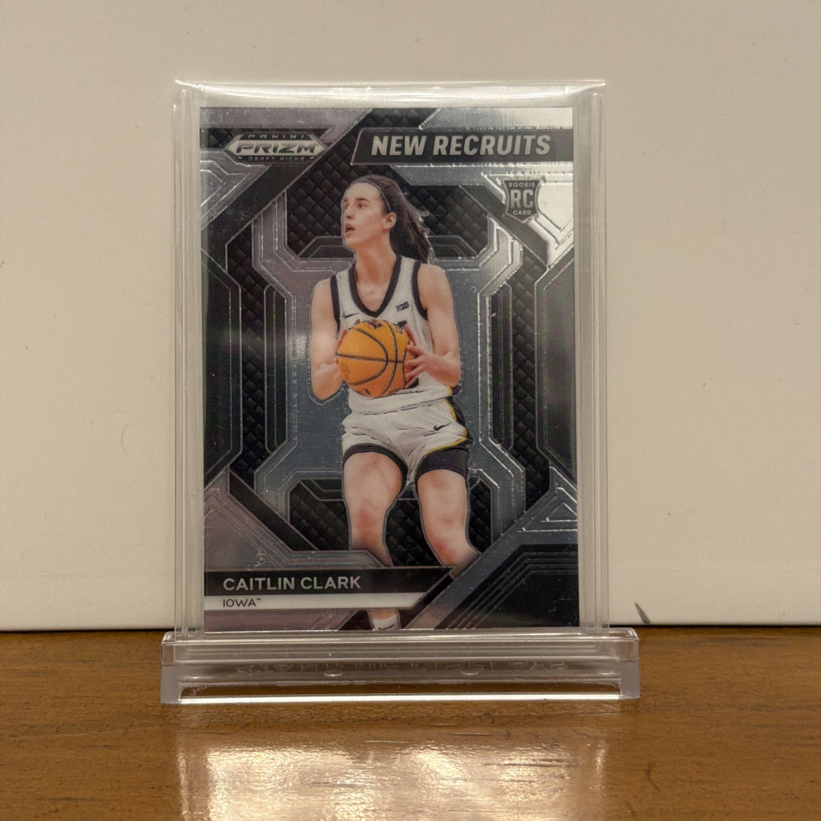 2024-25 Panini Prizm Draft Picks - New Recruits Caitlin Clark #14 (RC)
