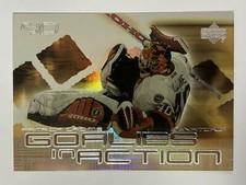 Patrick Lalime 2001-02 Upper Deck Goalies in Action #GL8 - Ottawa Senators
