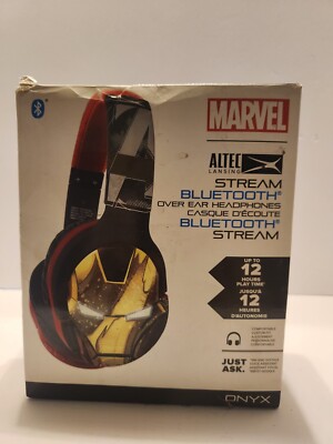 Altec Landing Marvel Bluetooth  Headphones Iorn Man